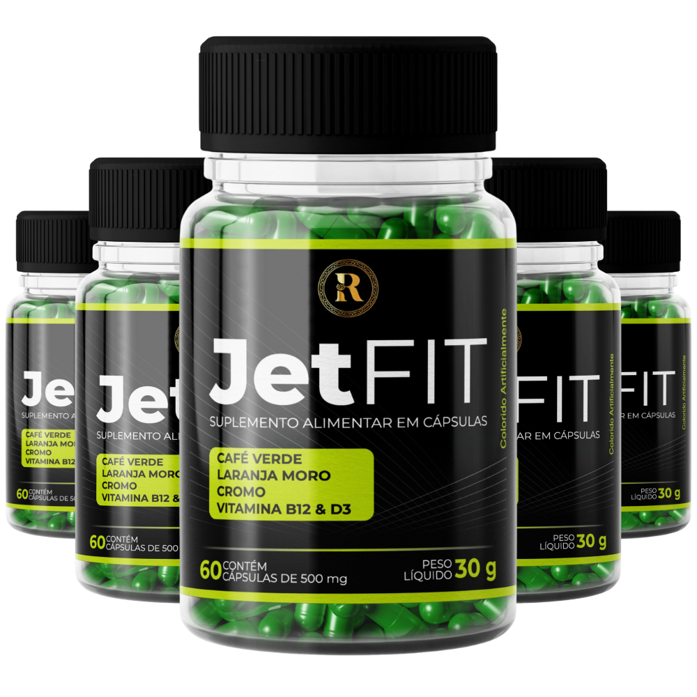 5 Frascos JetFIT